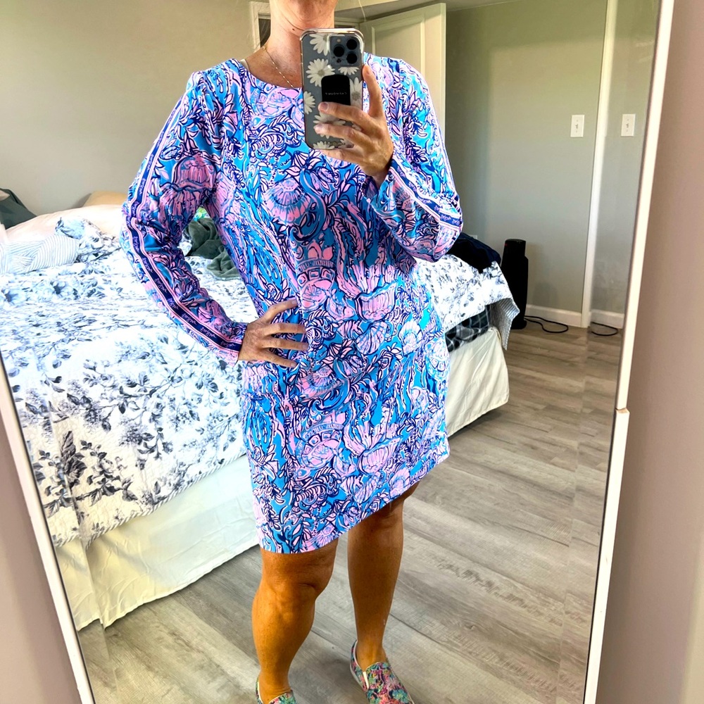 Lilly Pulitzer sporty long sleeve dress XL